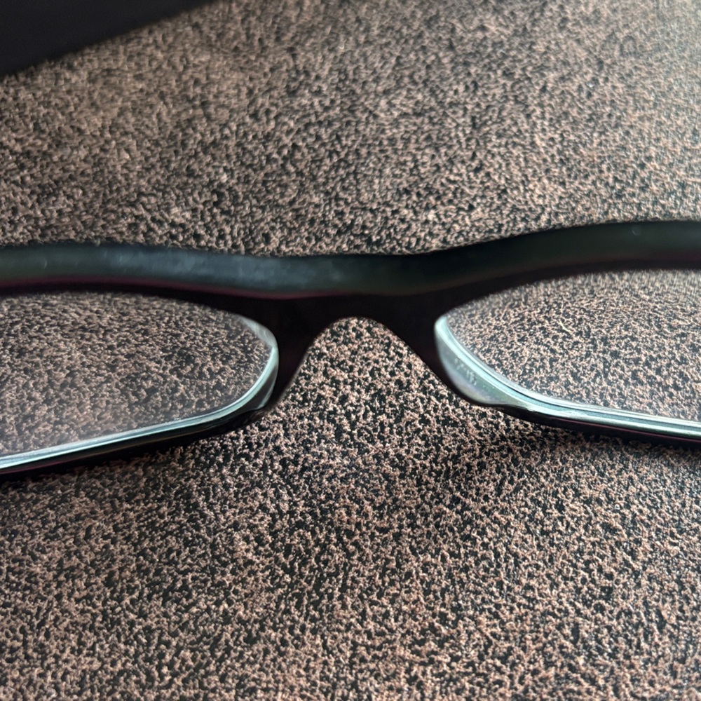 Versace Women's Black Glasses - Picture 7 of 8